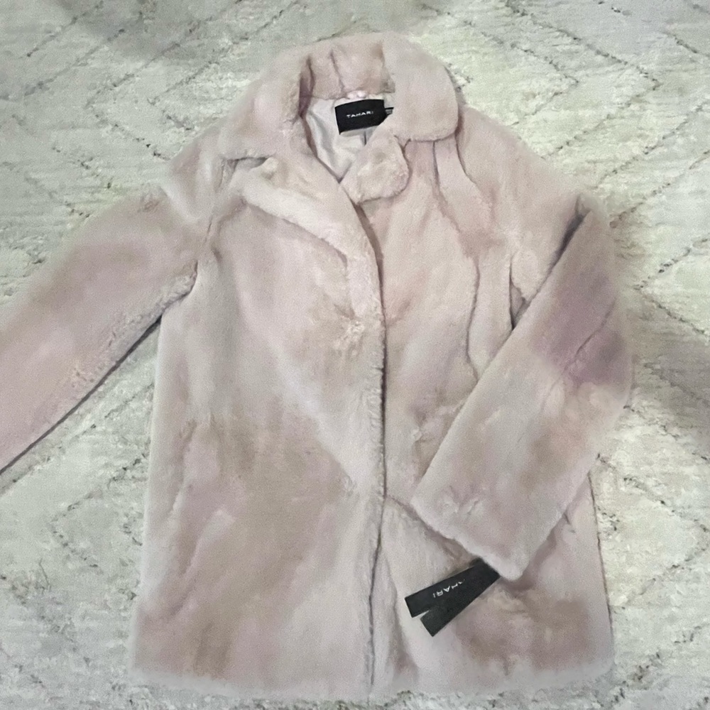 Tahari Faux Fur Jacket